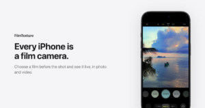 FilmTexture film camera app for iPhone