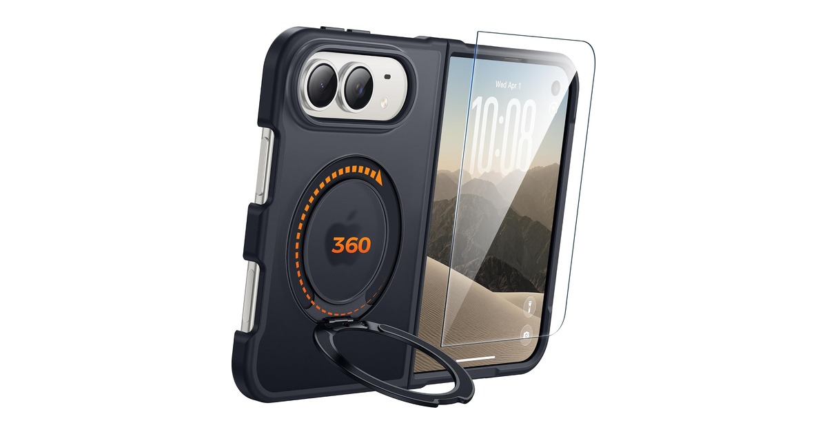 FNTCASE 360 Spin ring stand case for iPhone Duo