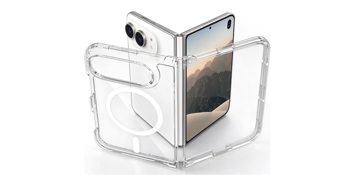HOYZNBI slim clear case for iPhone Duo
