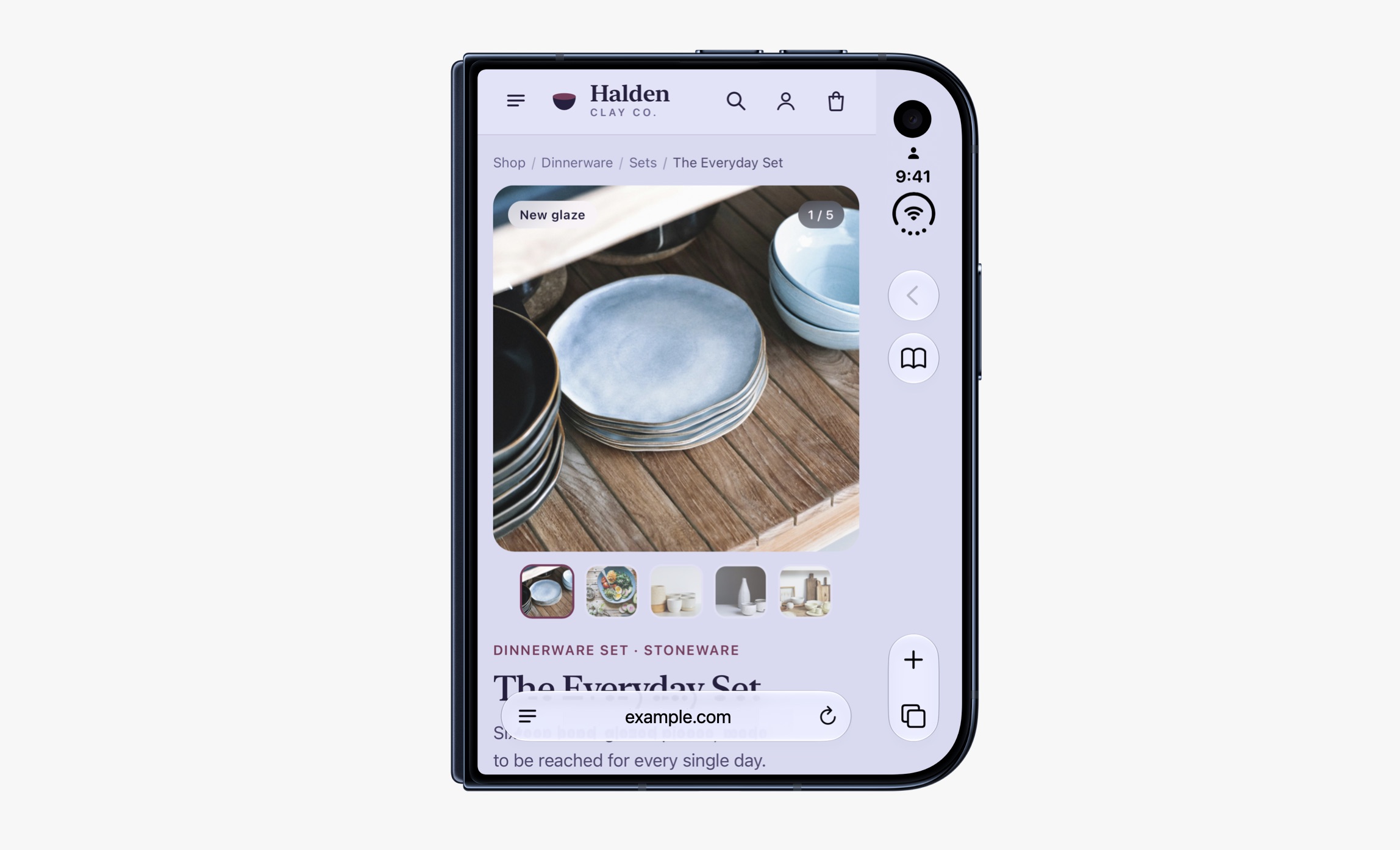 iPhone Duo Safari WebKit Outer Display