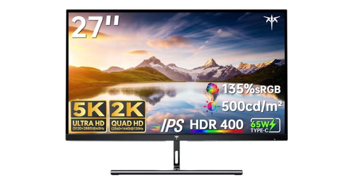 KTC H27P3 5K monitor for the M6 Mac mini