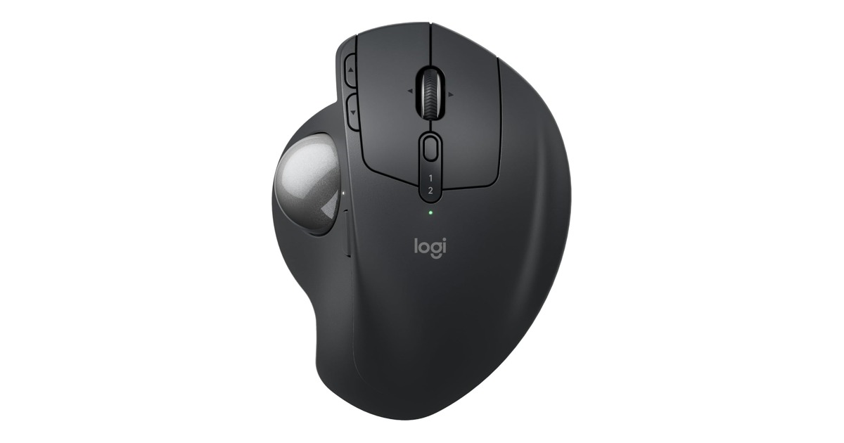 Logitech MX Ergo S trackball mouse for the M6 Mac mini