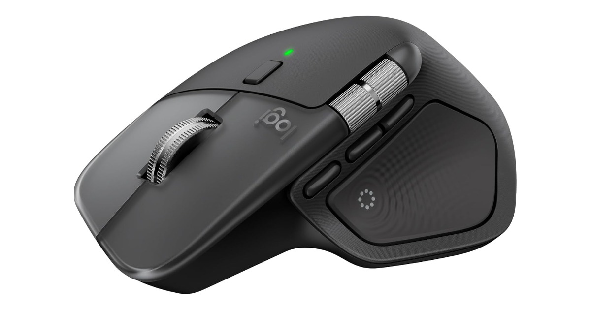 Logitech MX Master 4 for Mac mouse for the M6 Mac mini