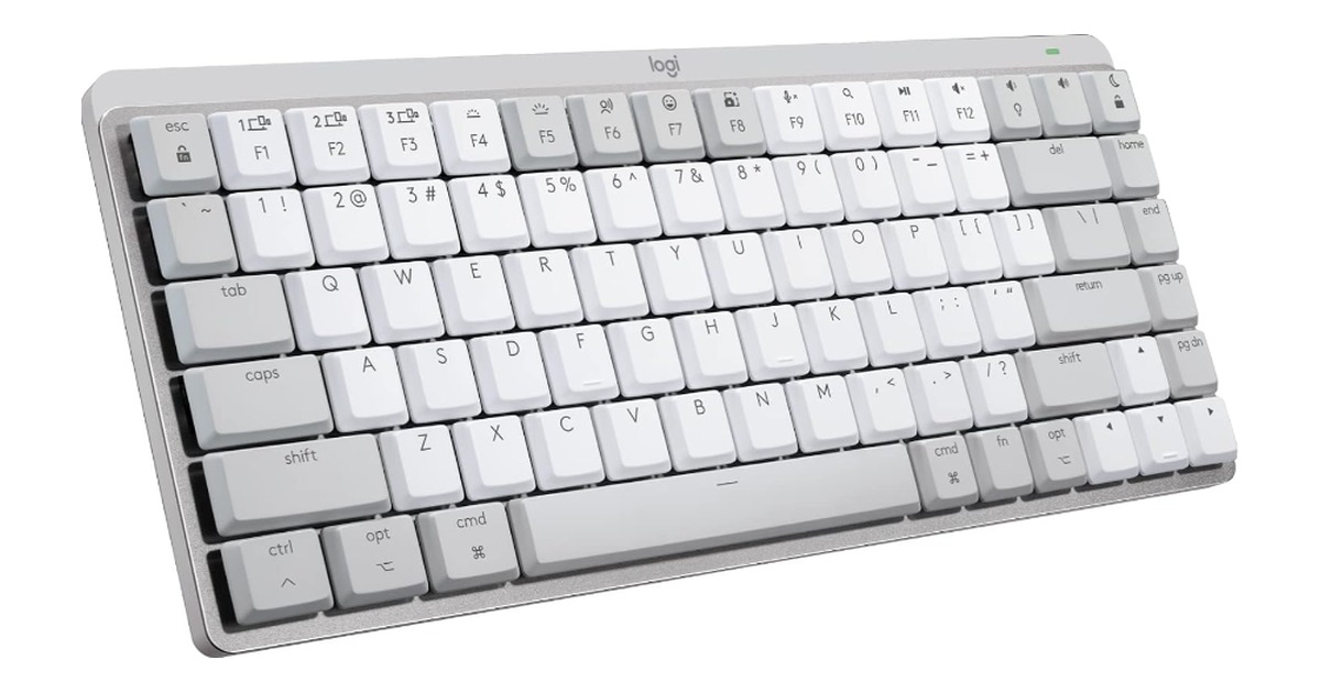 Logitech MX Mechanical Mini for Mac keyboard for the M6 Mac mini