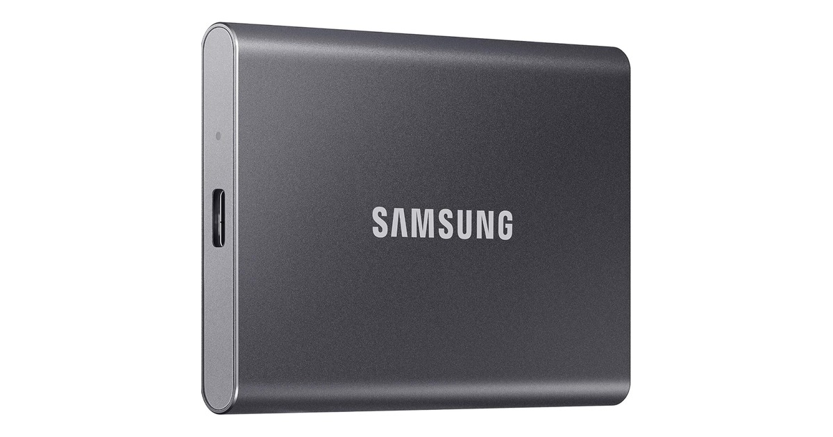 Samsung T7 Portable SSD for the M6 Mac mini