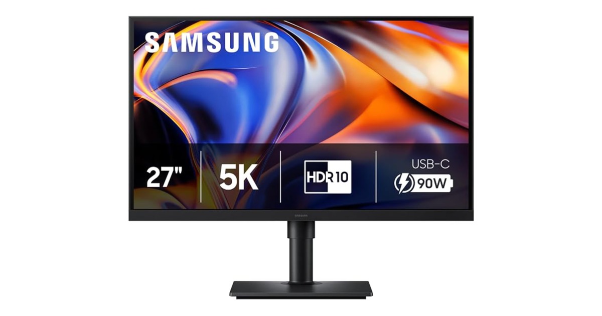 Samsung ViewFinity S8 S80HF 5K monitor for the M6 Mac mini