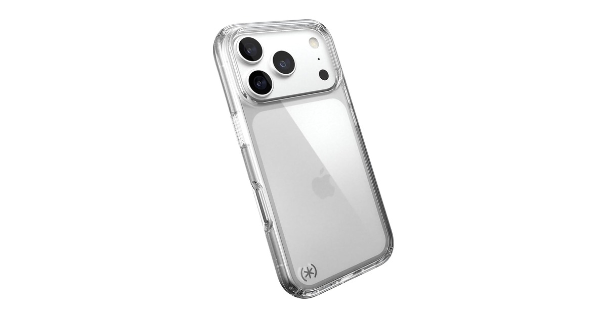 Speck Presidio Perfect-Clear iPhone 18 Pro case