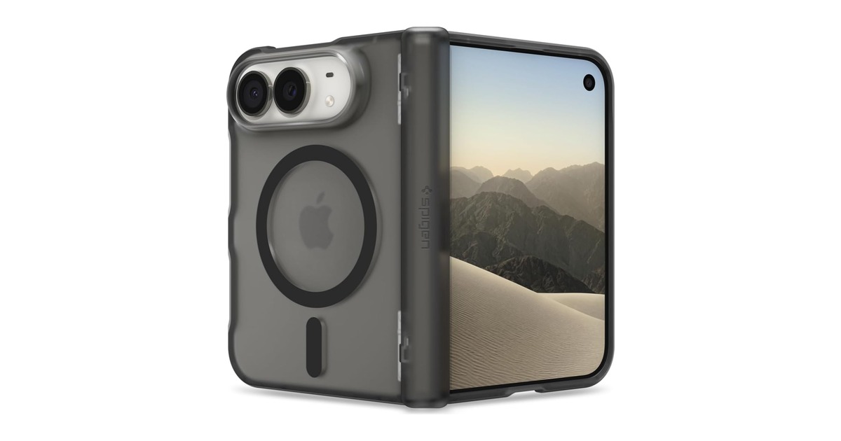 Spigen Ultra Hybrid Pro MagFit clear case for iPhone Duo