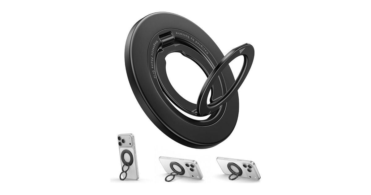 SYNCWIRE Magnetic Phone Grip for iPhone 18 Pro