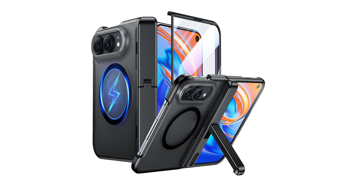 Temdan hidden stand case for iPhone Duo