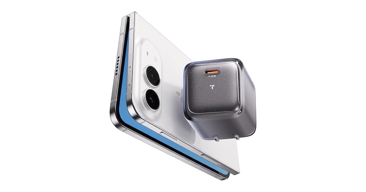 TORRAS IceNano X 60W GaN AVS charger for iPhone 18 Pro