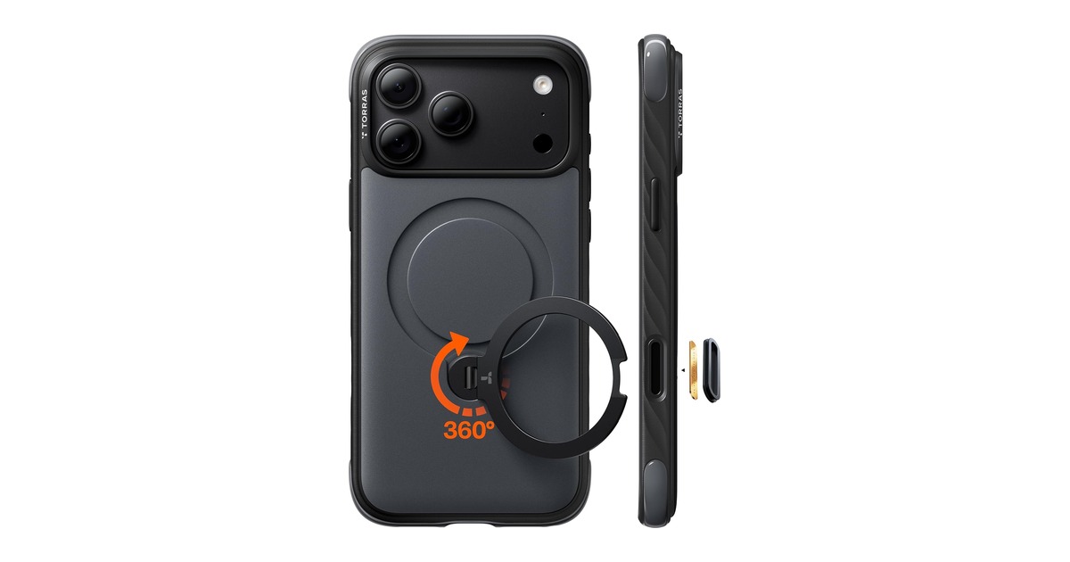 TORRAS Q3 Rugged iPhone 18 Pro case