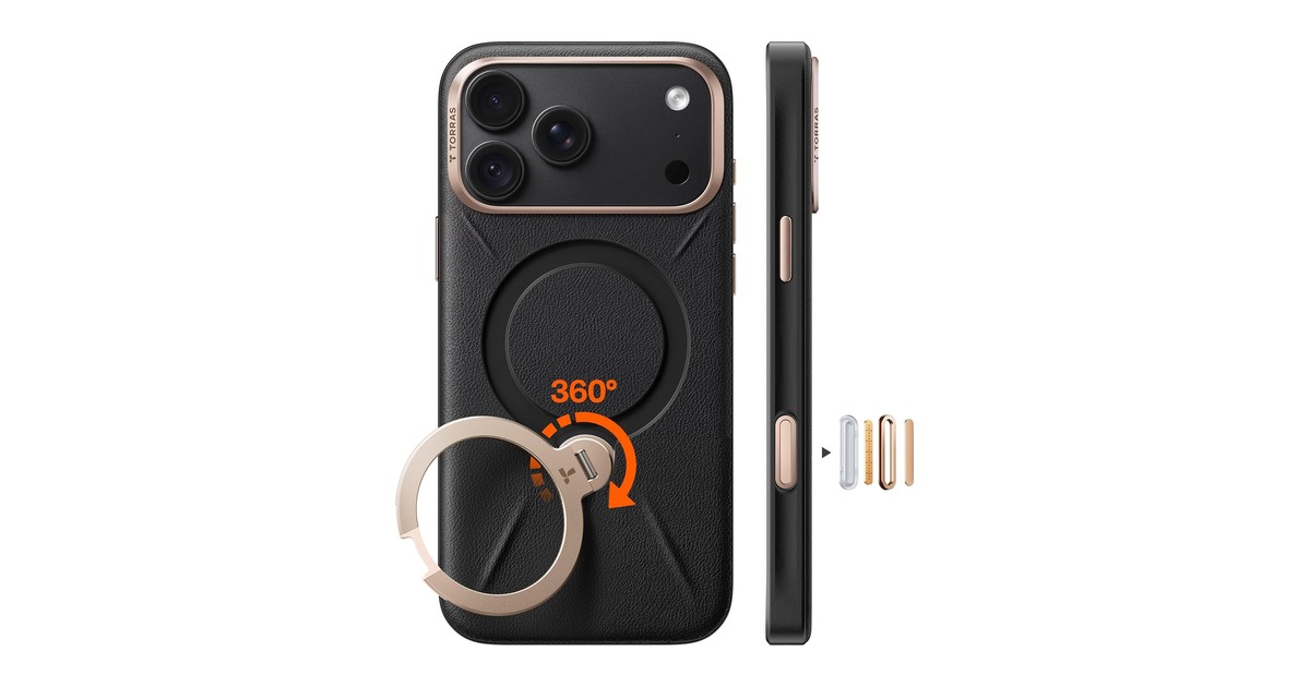 TORRAS Q3 VegSkin iPhone 18 Pro case