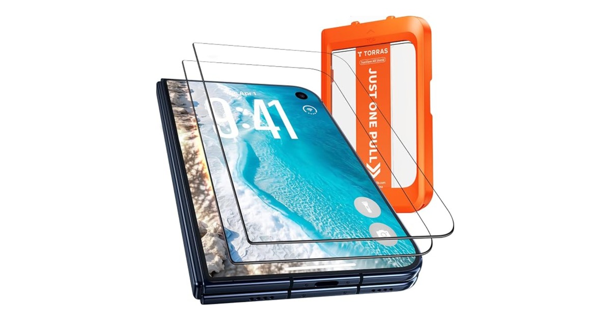 TORRAS Sunview AR Ultra screen protector for iPhone Duo