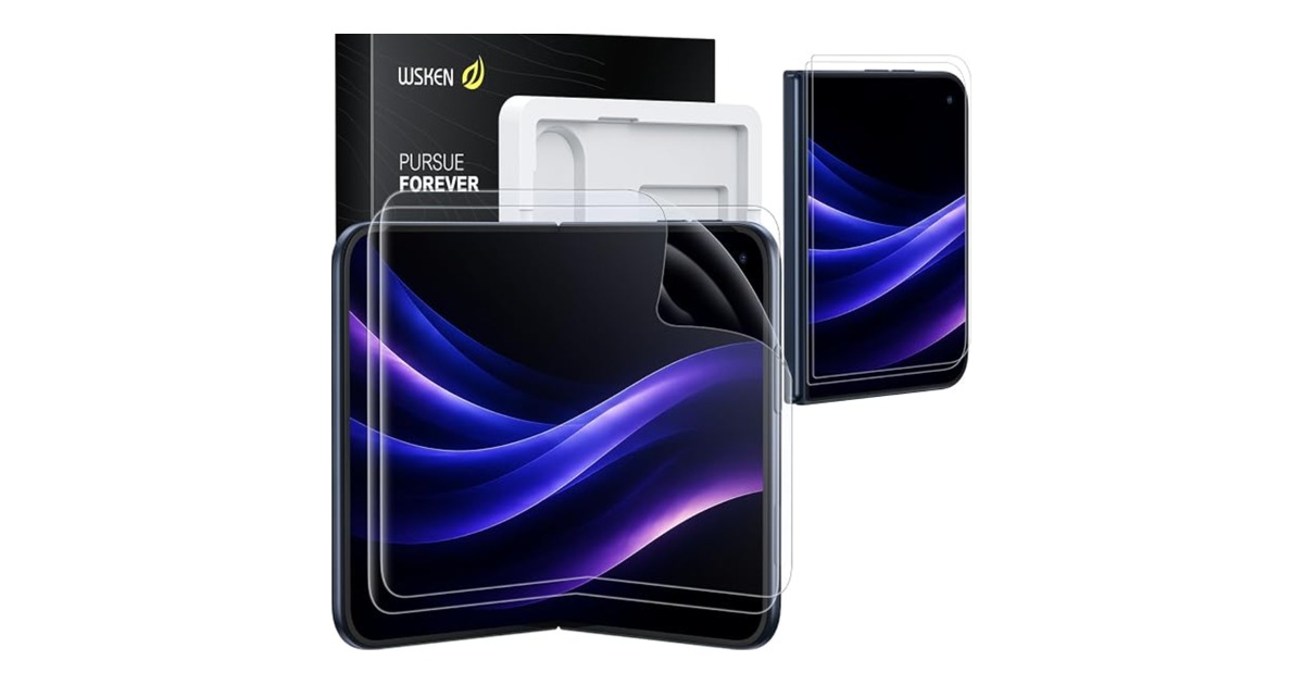 WSKEN self-repair screen protector kit for iPhone Duo
