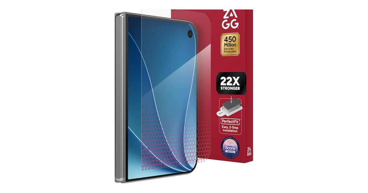 ZAGG XTR6 glass screen protector for iPhone Duo